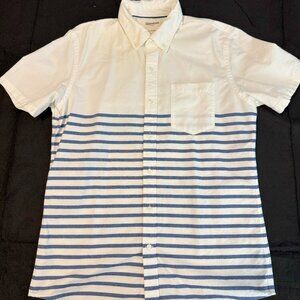 Goodthreads Oxford - Medium (M) Standard - Short Sleeve Casual Button Up Shirt